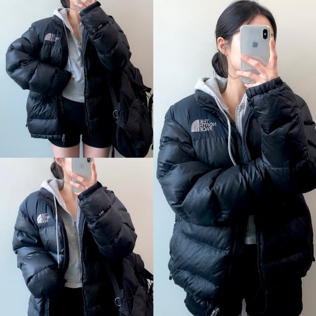 노스페이스 눕시 패딩