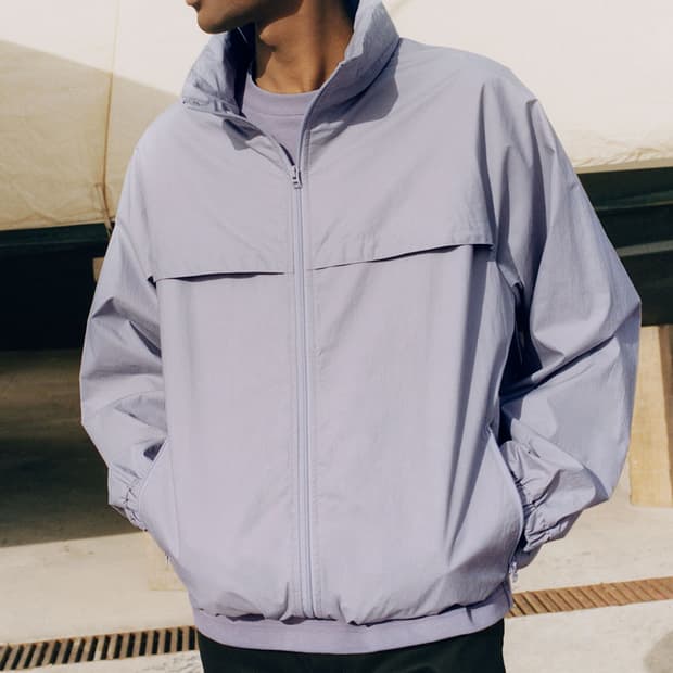 유니클로 U 2022 S/S 르메르 바람막이 블루종 L