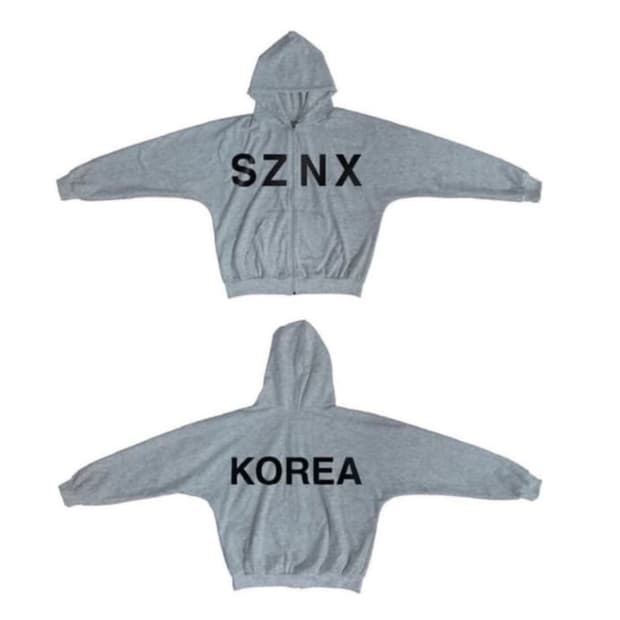 (구매중,1/2) 칸예 코리아 후드