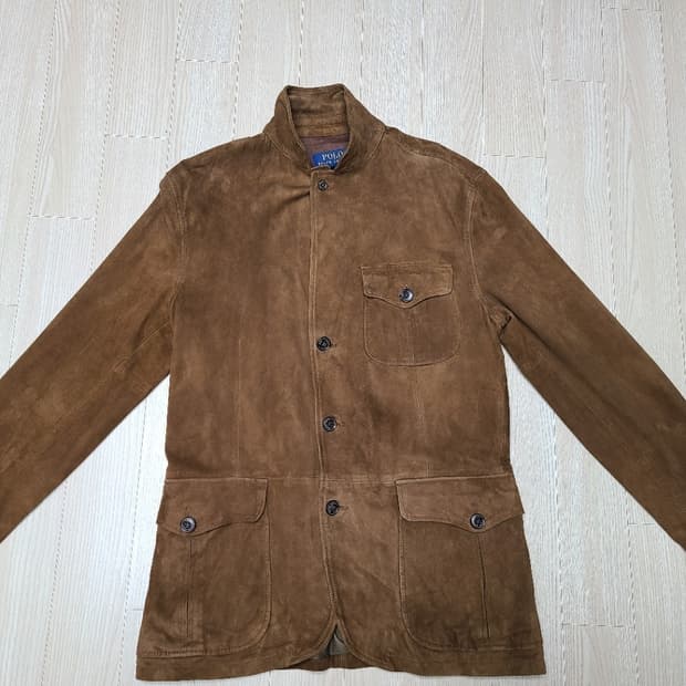 폴로 스웨이드 자켓