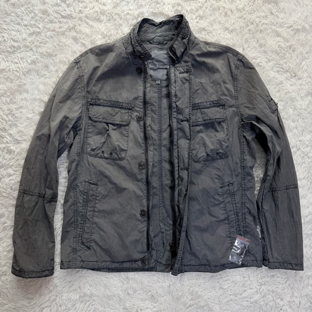 어반에이지 그레이 야상 점퍼