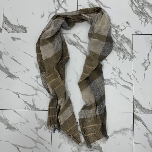 시리즈 체크 머플러