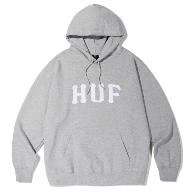 Huf 후드티 그레이