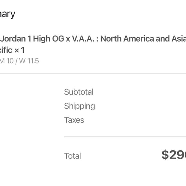 조던1 vaa 버질 아블로 오프화이트 알래스카