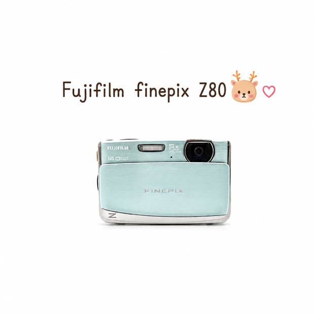 🩵후지필름 FinePix Z80  ✨ 희귀 컬러 감성디카