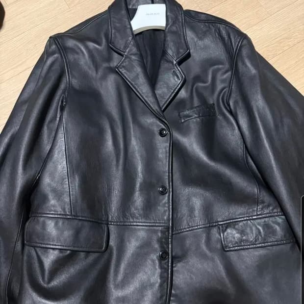 이얼즈어고 쉽스킨 레더 스포츠 코트 아카이브  M