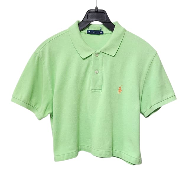 POLO 폴로 크롭 반팔카라티 여성55~66