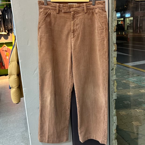 30/ 아워레가시 브라운 코듀로이 팬츠