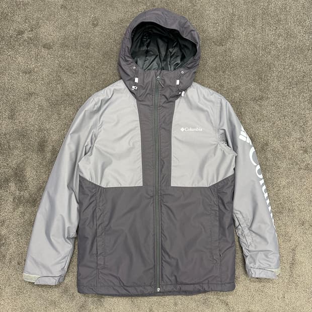 컬럼비아 누빔 패딩바람막이 L 