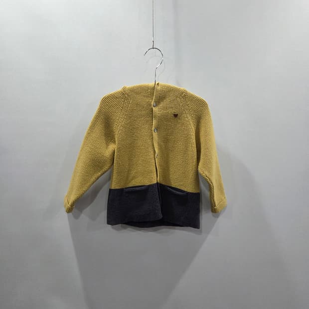 블루독 키즈 후드 니트 가디건 100/36M 