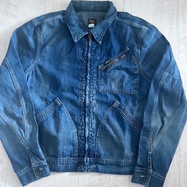 RRL 레이튼 데님 자켓 S