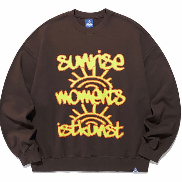 이스트쿤스트 sunrise moments sweatshirt 맨투맨 M