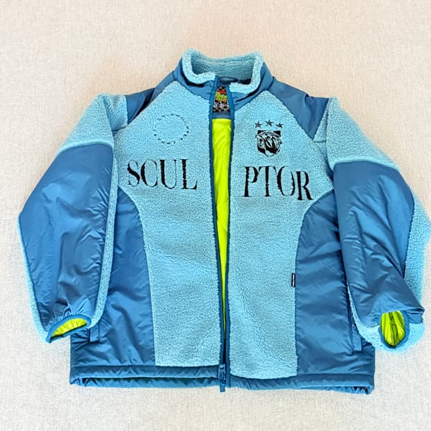 SCULPTOR Racing Sherpa Jacket Blue/Navy