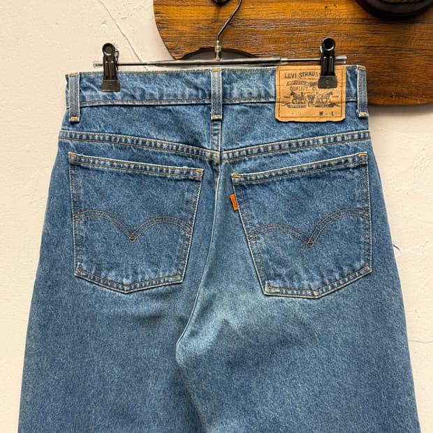 90s Levi's 210 Orange Tab Slim Straight