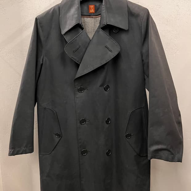 C.P. 컴퍼니 더블 코트 블랙