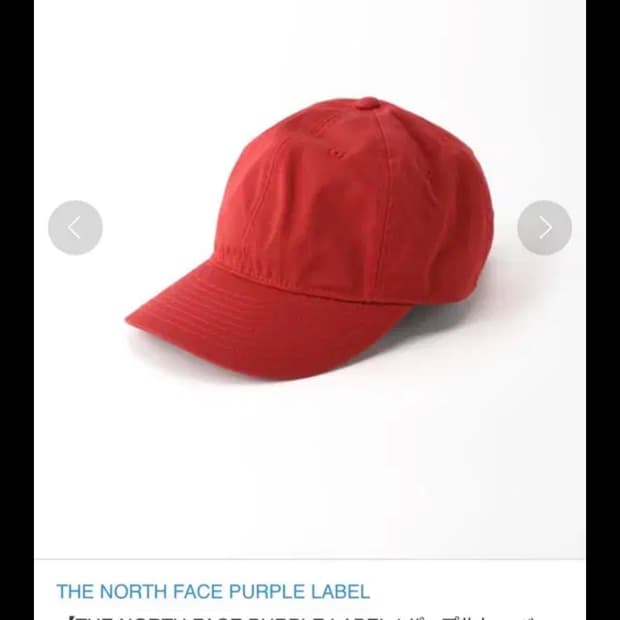 노스페이스 퍼플라벨 GORE-TEX INFINIUM CAP