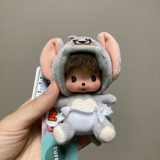 톰과 제리 몬치치 터피 베이비 베베치치 키링 인형