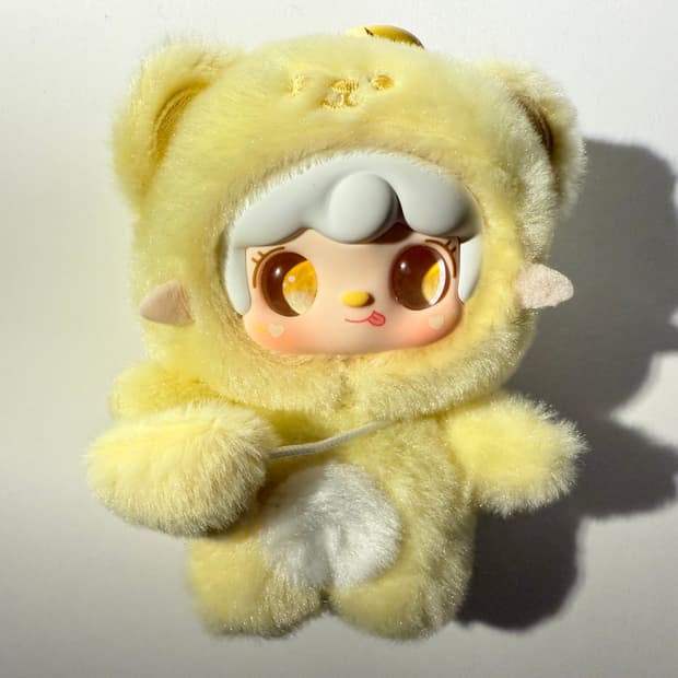 Yooki V4 유키 인형 키링 노랑
