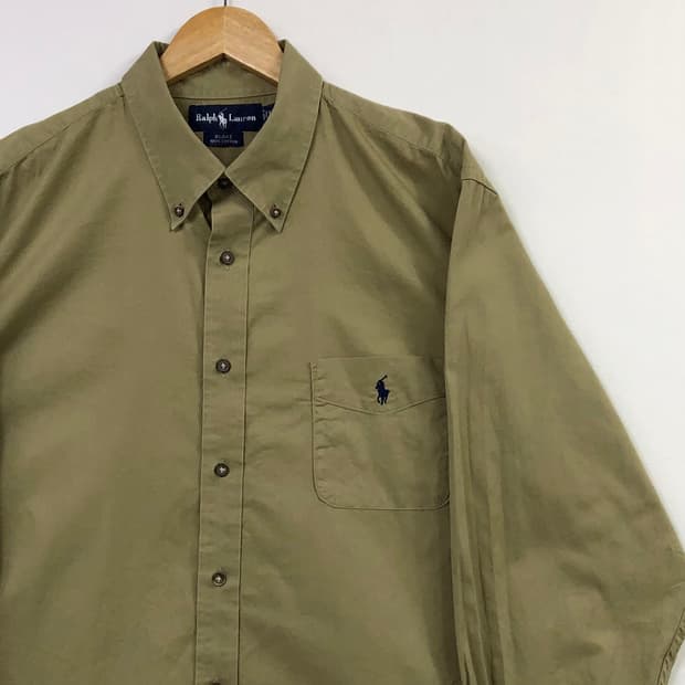 Xxl 폴로 솔리드코튼 셔츠