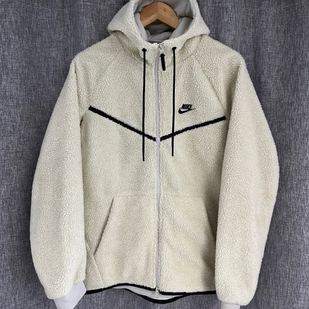 나이키 뽀글이 후드 집업/#675