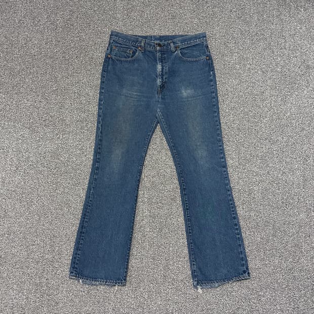 70s 빈티지 리바이스 517 66 후기 허리43cm
