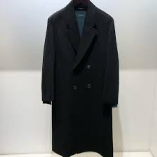 타임옴므 더블 브레스티드 코트 판매합니다