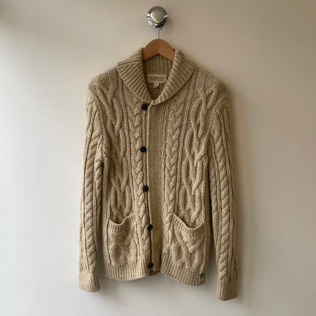 Denim & Supply Alpaca Shawl Cardigan S 