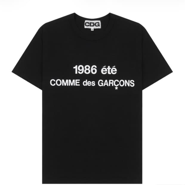 [2XL] CDG 꼼데가르송 1986 티셔츠