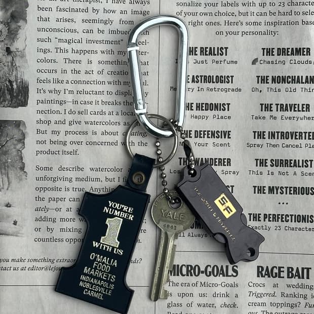[EAST] America vintage keyring