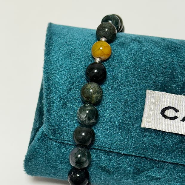 천연석 원석팔찌