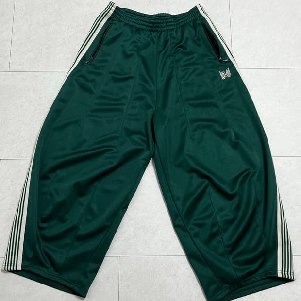 니들스 x LHP 폴리 스무스 그린 트랙 팬츠