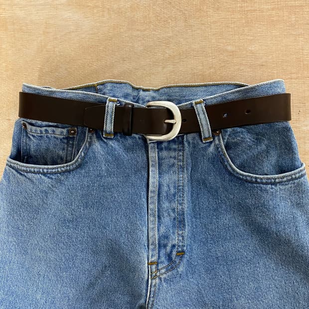 EDDIE BAUER leather belt 에디바우어 레더 벨트