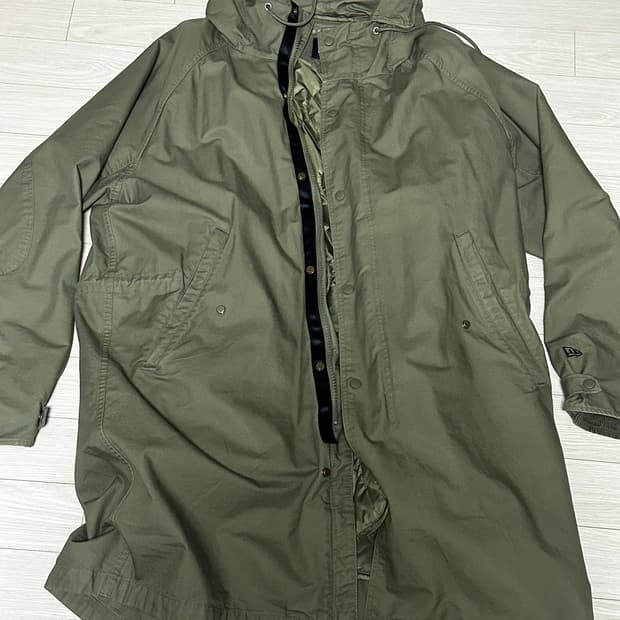 New Era 후드 야상