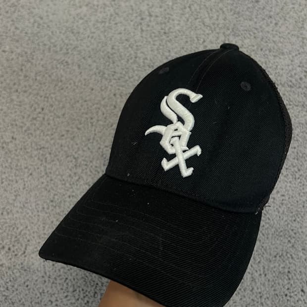 (L-XXL) MLB 시카고화이트삭스 메쉬 볼캡