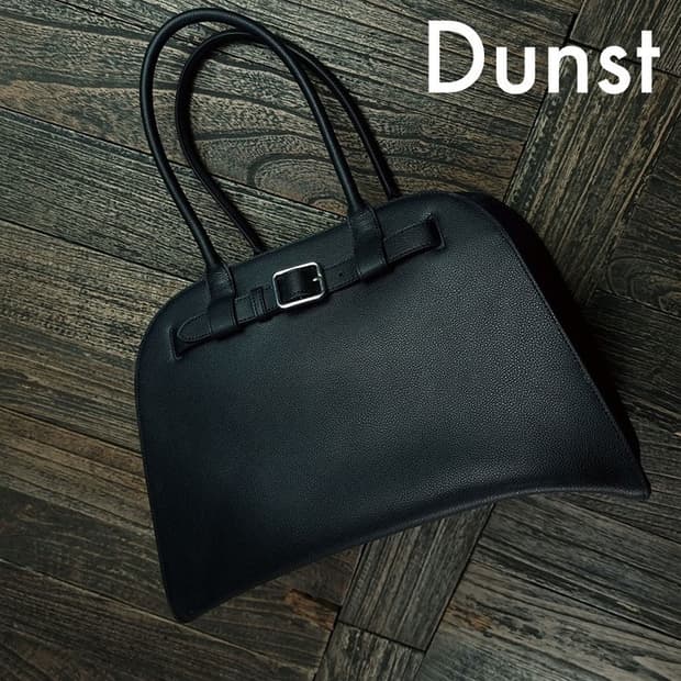 [던스트] 버클 레더 토트백 라지 블랙 M20113