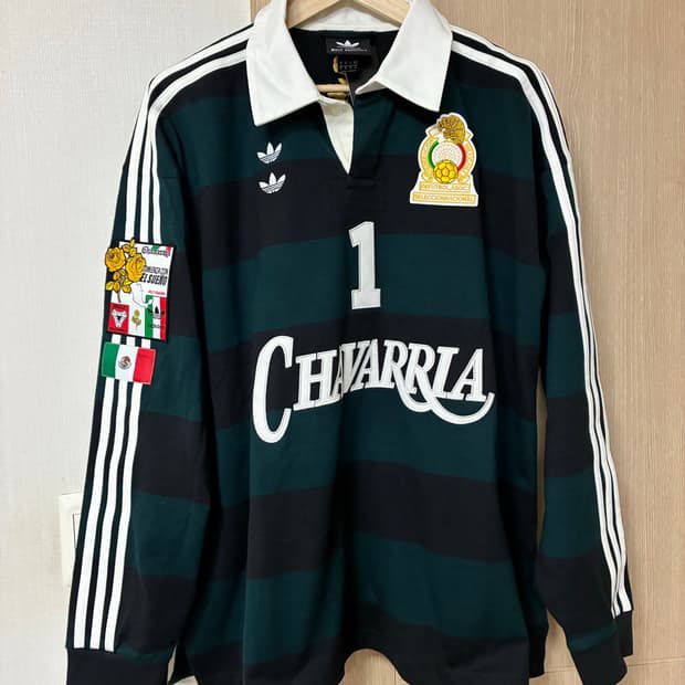 [M]아디다스x윌리차바리아 럭비 티셔츠