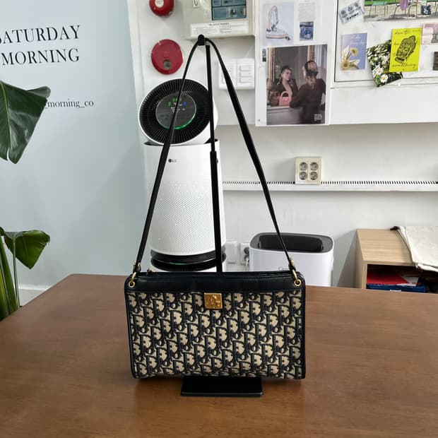 디올 올드 빈티지 오블리크 숄더백