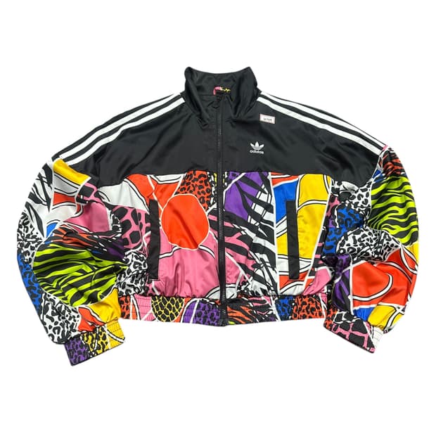 ✨ (바배) 아디다스 x 리치 무니시 여성 트랙 크롭 바람막이 자켓