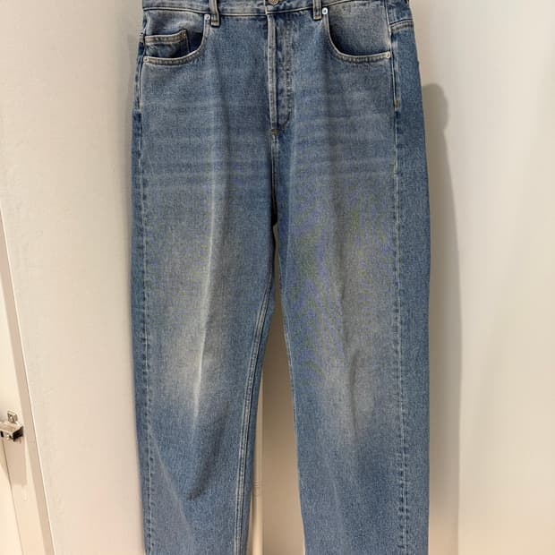 [31인치] 발렌티노 와이드 데님 팬츠