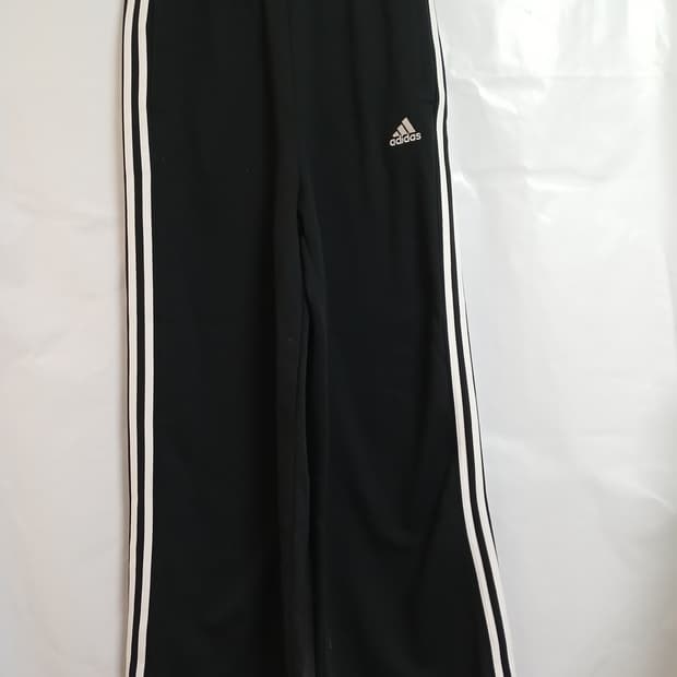 (새상품,약기모,28-30)아디다스 프렌치테리 와이드팬츠