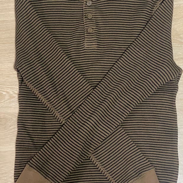 리바이스 와플 헨리넥