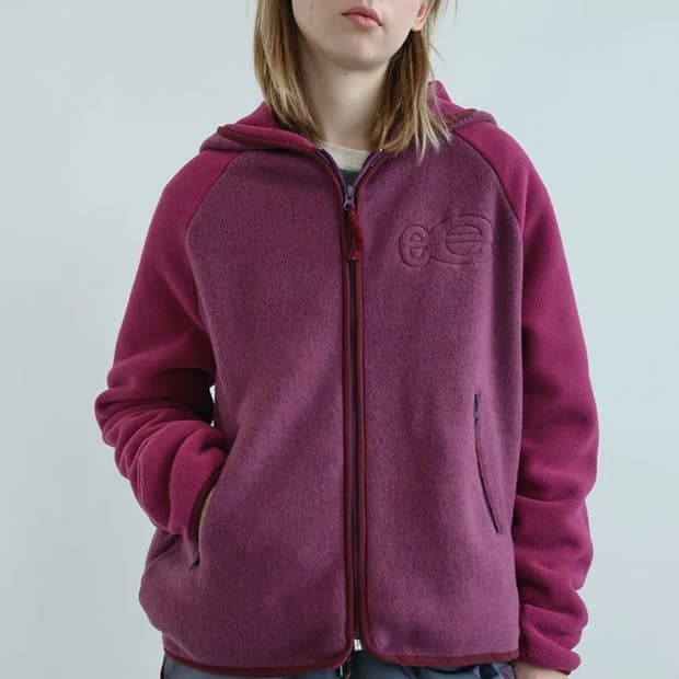 엔조 블루스 플리스 집업 후디 