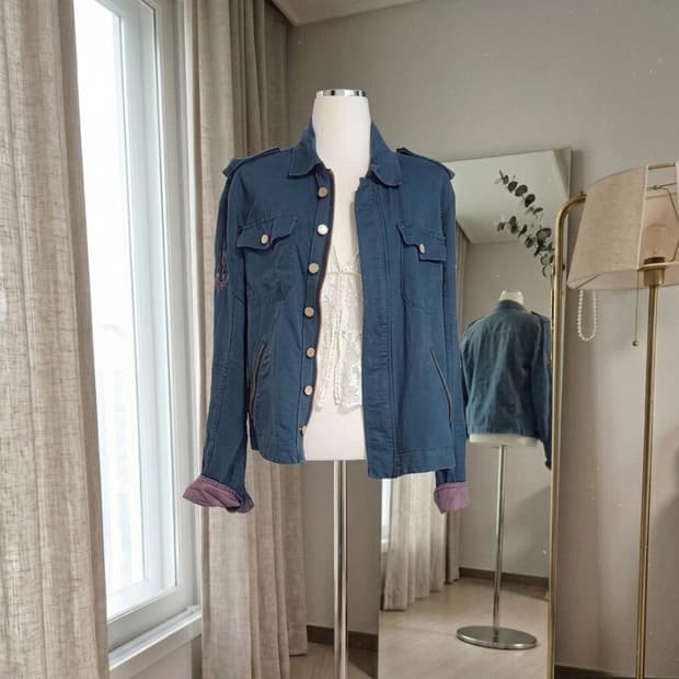 ZADIG & VOLTAIRE(자딕 앤 볼테르) 빈티지 스타일 린넨