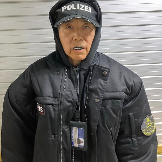 베트멍 2020쇼 런웨이 첫번째 착장 봄버