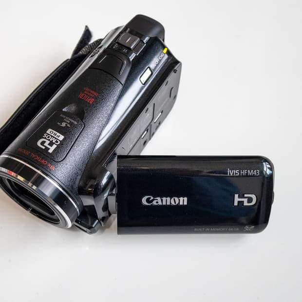 Canon Ivis HF M43 / 빈티지 디지털 캠코더