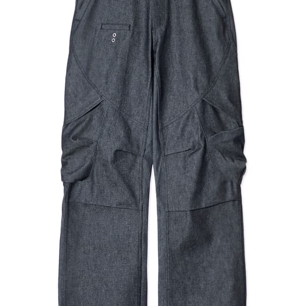 이그노타 코어 14 쉘 카고 팬츠 인디고