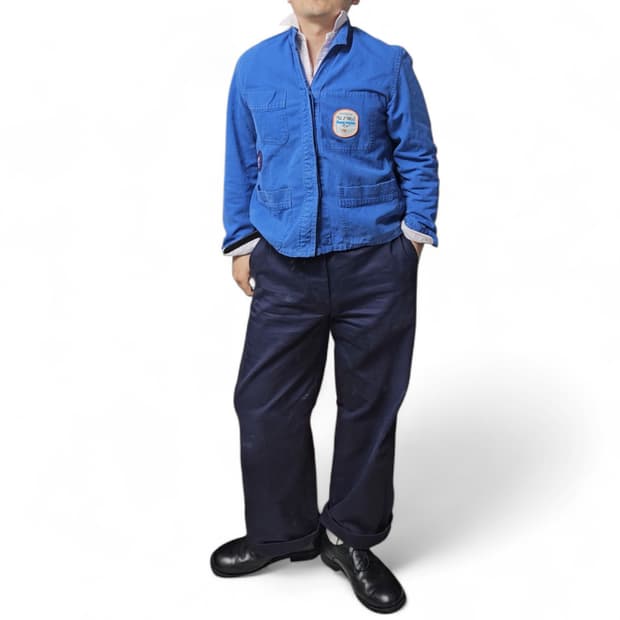 오리지널 프렌치 워크자켓 와펜 커스텀 N1317