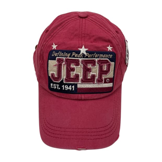 지프 빈티지 Y2K 그런지 펑크 볼캡 모자