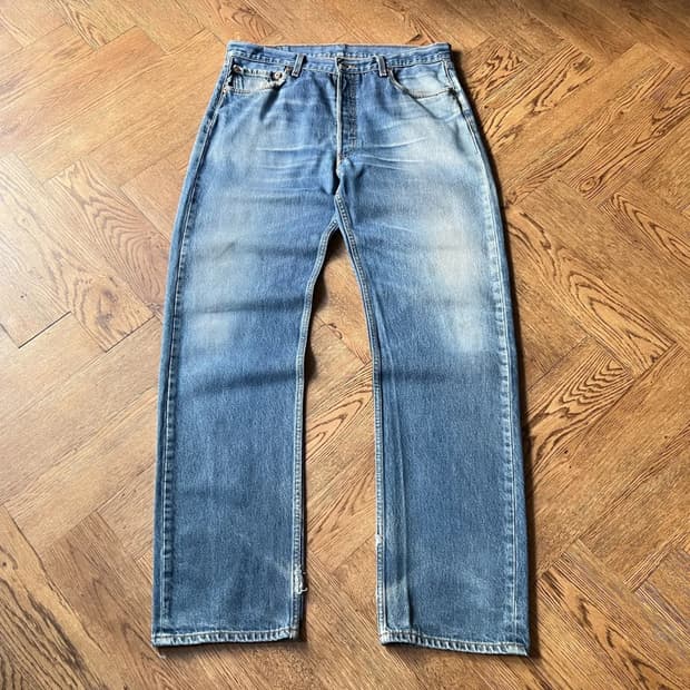 [36]리바이스 501XX 빈티지 페이딩 데님 팬츠