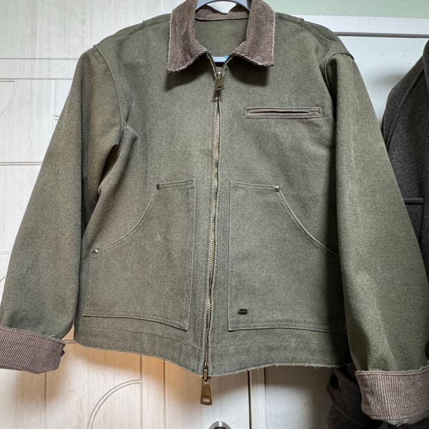 라퍼지스토어 워크자켓 카키색